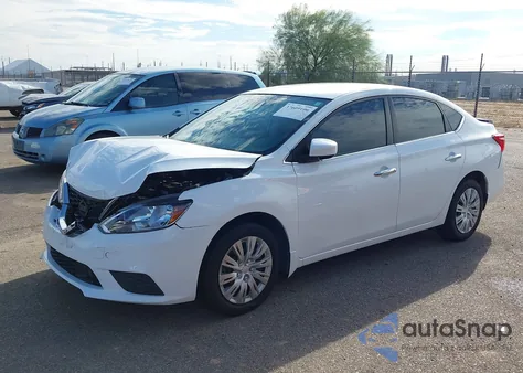 2019 Nissan Sentra S из США, поврежденный, VIN 3N1AB7AP1KY398026